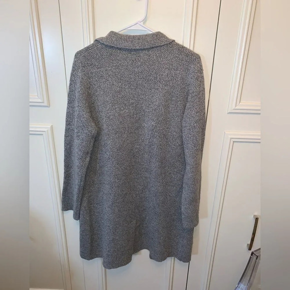 Love Tree Mal Notched Lapel Open Front Cardigan Size Small - Picture 4 of 6